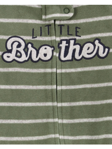 אוברול פליז פסים BROTHER